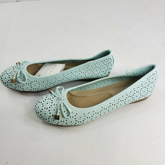 Goldtoe Comfort Plus Memory Foam Slip On Women's Bow Tie Flats Pumps New 7.5/9 - Picture 9 of 10